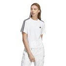 adidas Essentials 3-Stripes Single Jersey Crop Top
