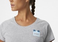 Helly Hansen W Nord Graphic Drop T-shirt