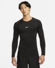 Nike Pro Mens Dri-FIT Tight Long-Sleeve Fitness Top