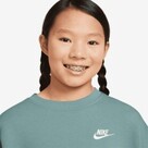 Nike Sportswear Club Fleece Girls Boxy Crew-Neck Sweatshirt