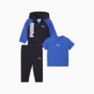 Puma MINICATS SET-3 Tee, Hooded, Pantst INF