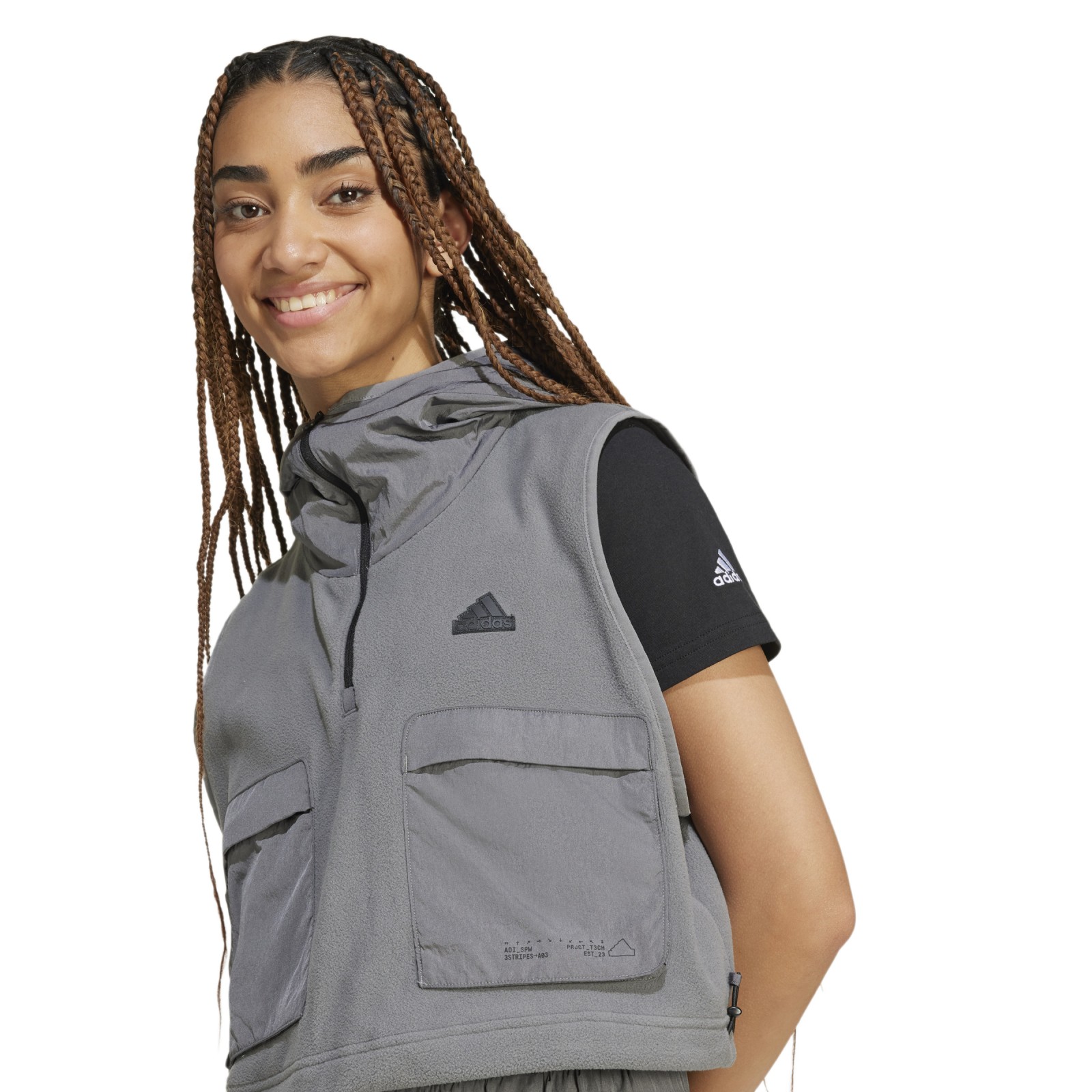 adidas City Escape Polar Fleece Vest M.