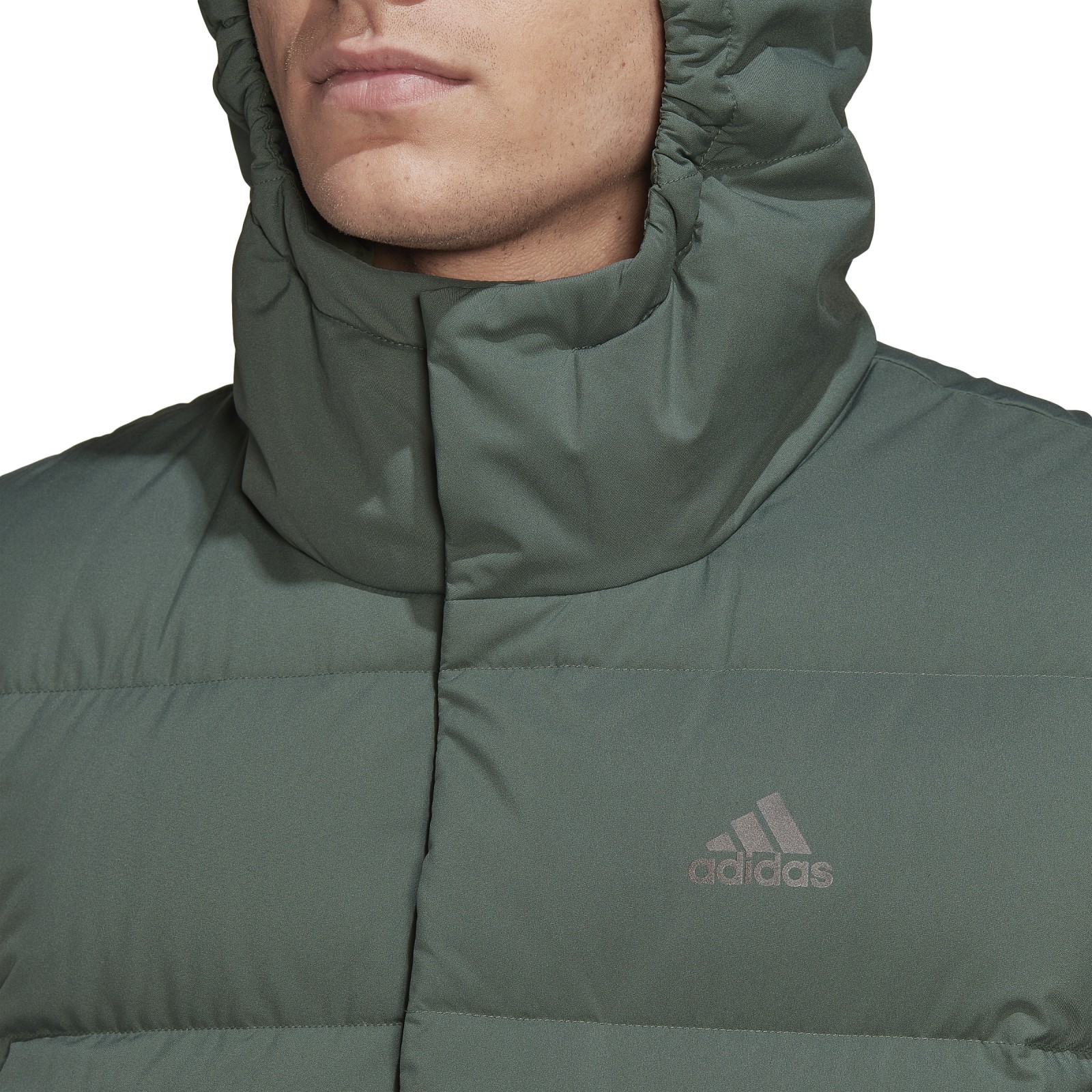 adidas Helionic Hooded Down Vest S.