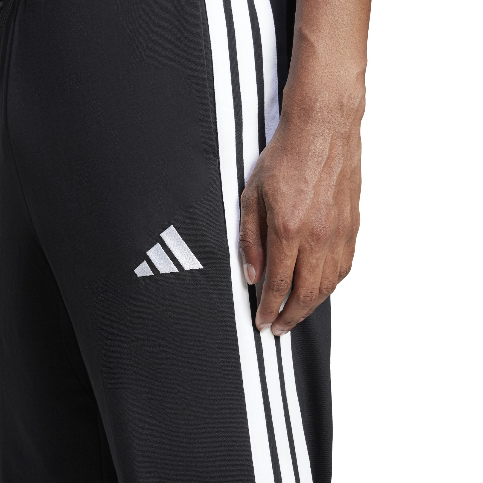adidas Essentials 3-Stripes Single Jersey Joggers XL.