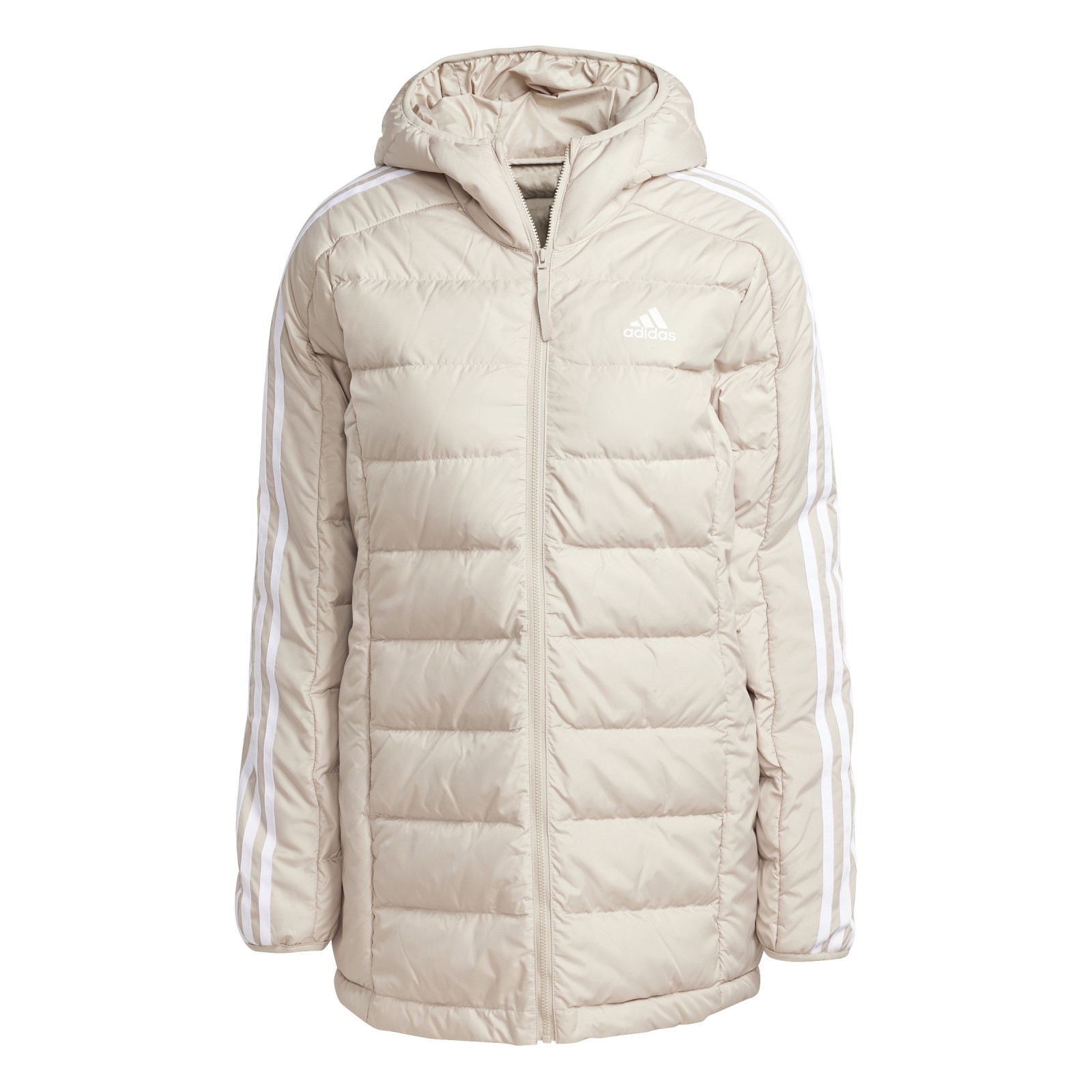 E-shop adidas Essentials 3-Stripes Light Down Hooded Parka