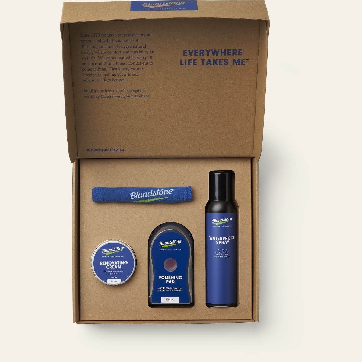 Blundstone Shoe Care Kit - Brown OS.