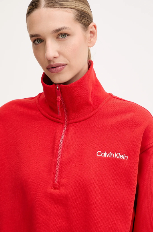 Calvin Klein 1/4 ZIP SWEATER GRAPHIC S.