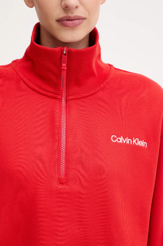 Calvin Klein 1/4 ZIP SWEATER GRAPHIC S.