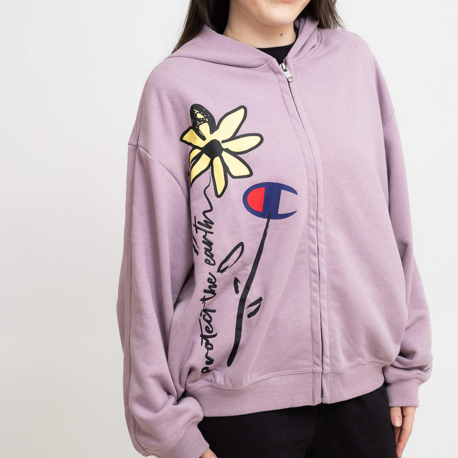 Champion Hooded Full Zip Sweatshirt S.