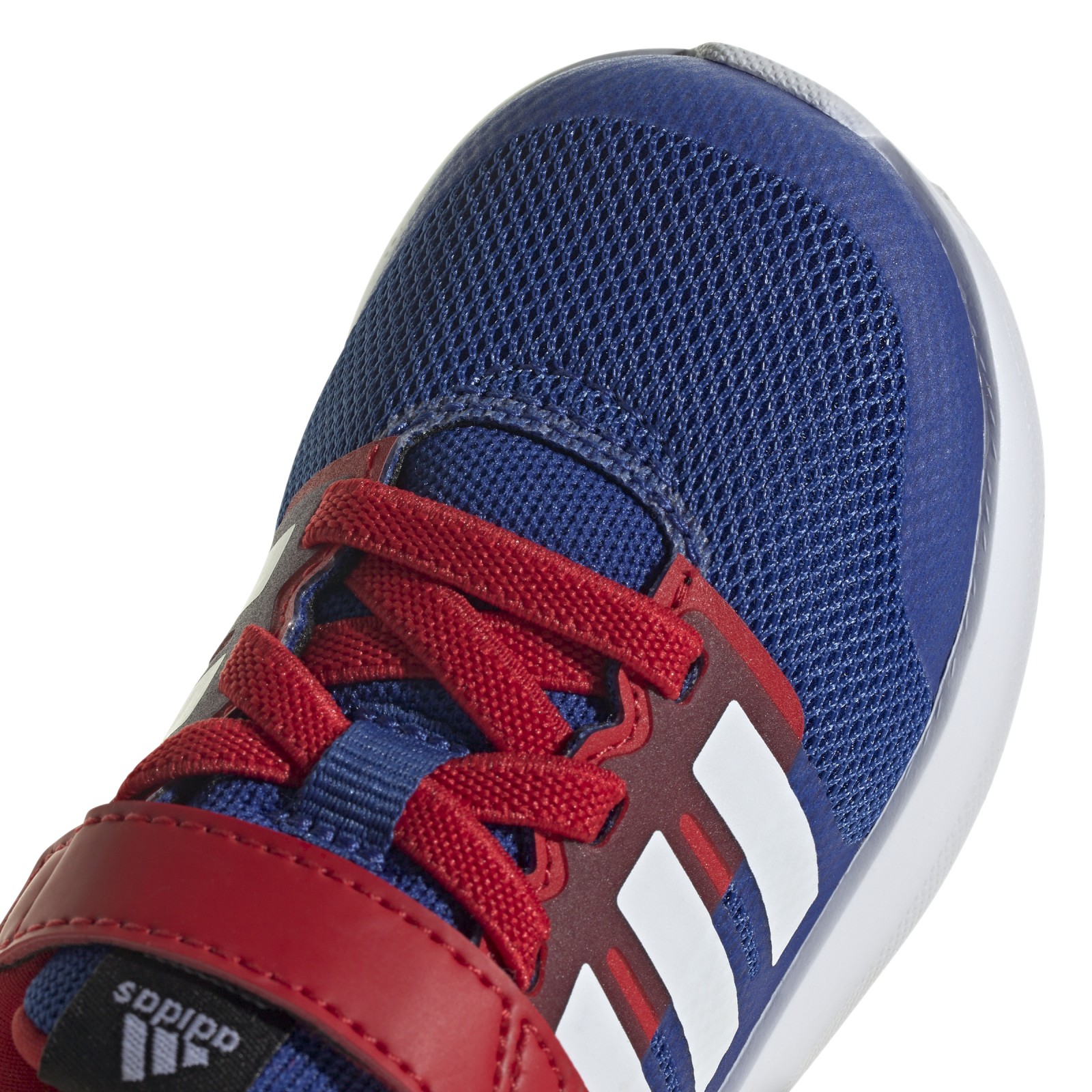 adidas x Marvel FortaRun 2.0 Spider-Man Cloudfoam Elastic Lace Top Strap Shoes 21.