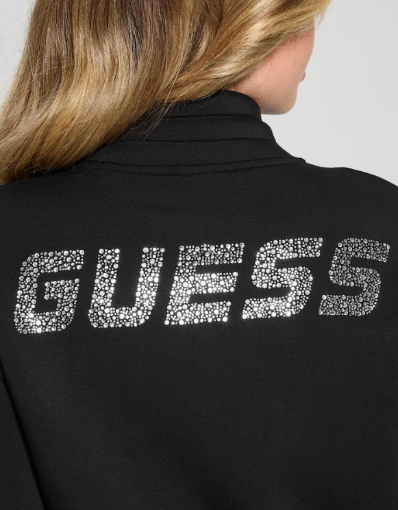 Guess Cecilia Scuba Zip Sweatshirt XS.