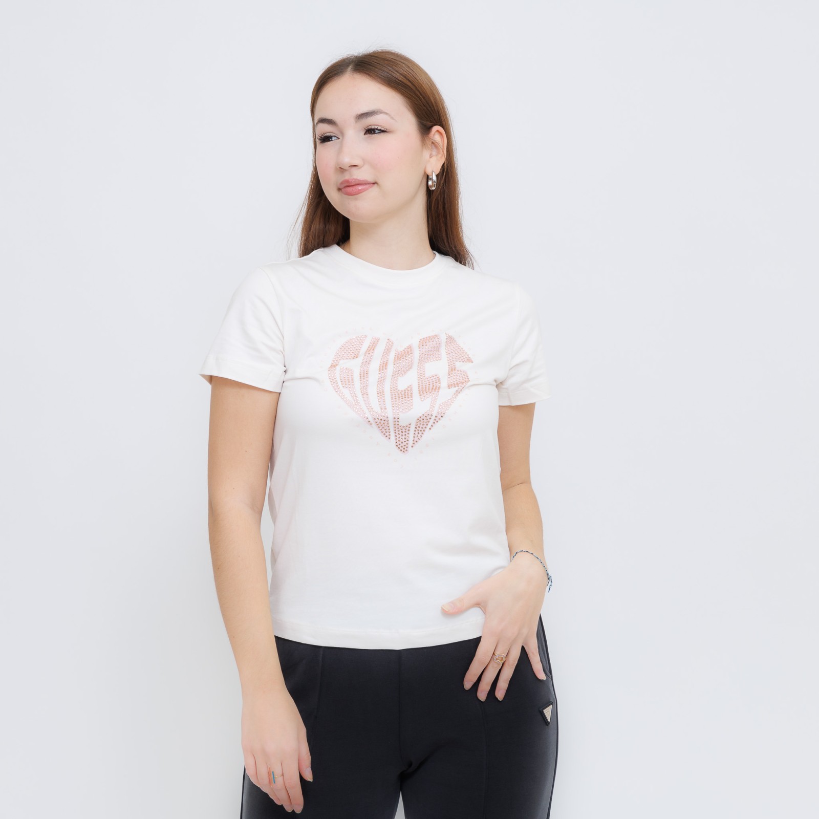 Guess Julia Rhinestone SS S.