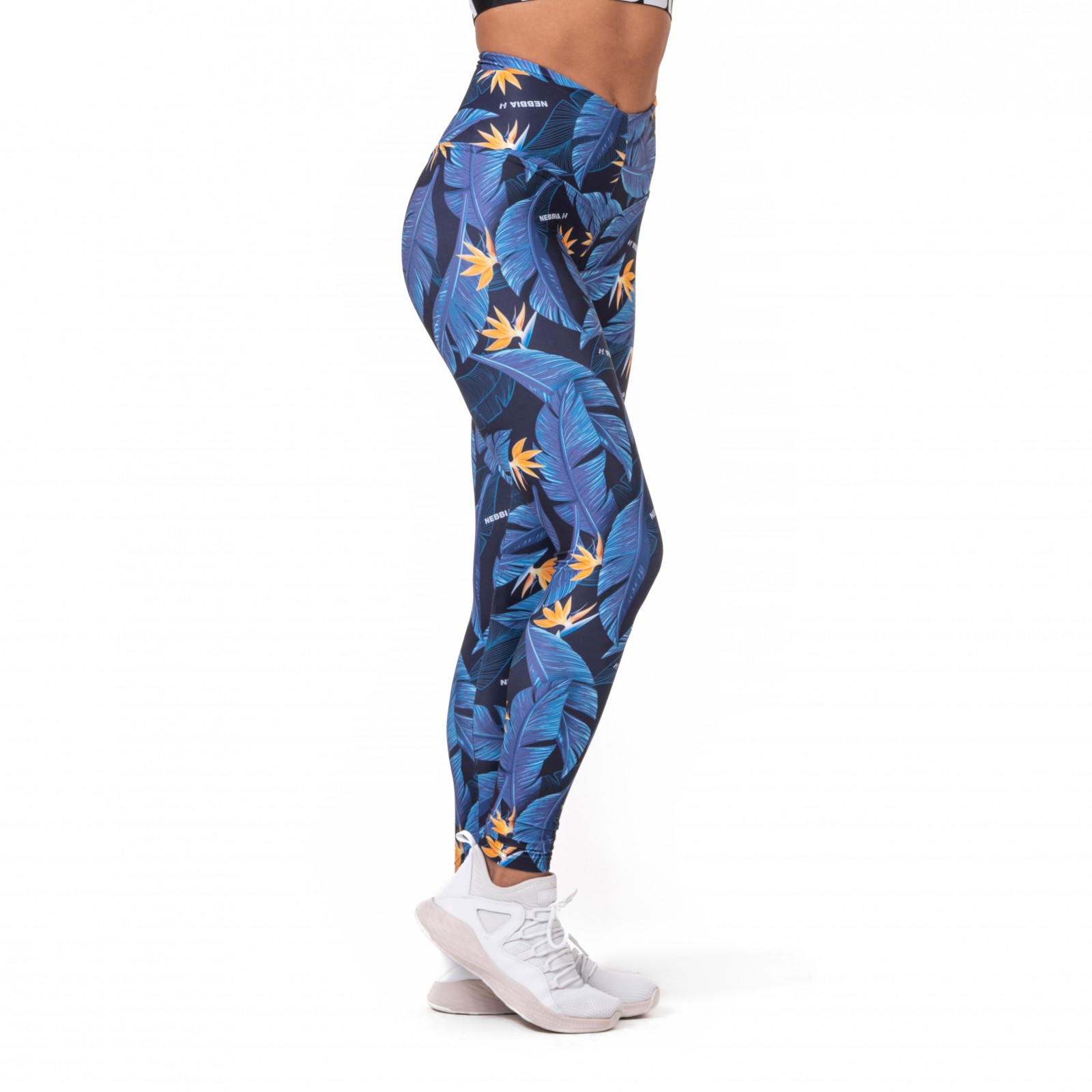 NEBBIA High-waist Ocean Power leggings XS.