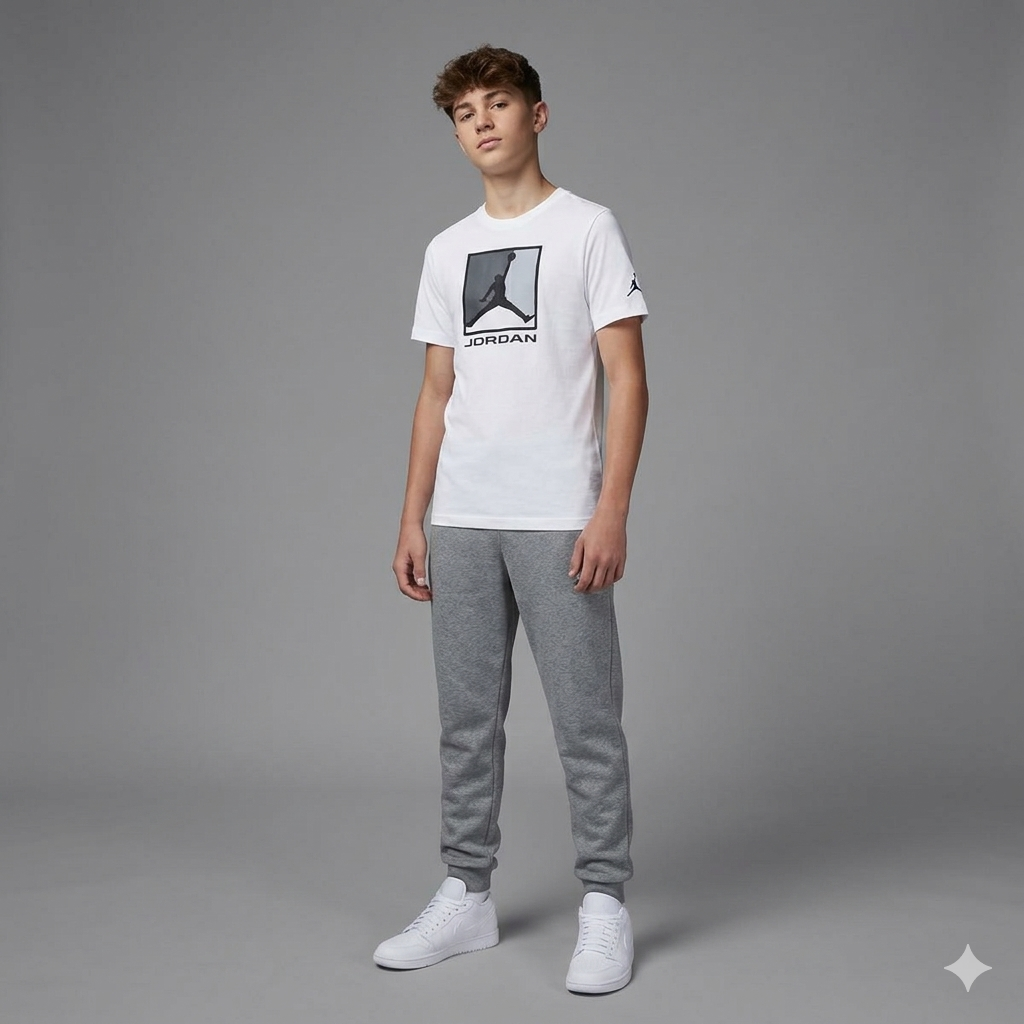 Jordan boys m j flt ess bl 3.0 ss tee 128-132 cm