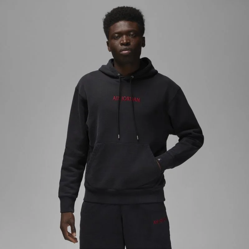 Jordan wordmark fleece hoodie xs.