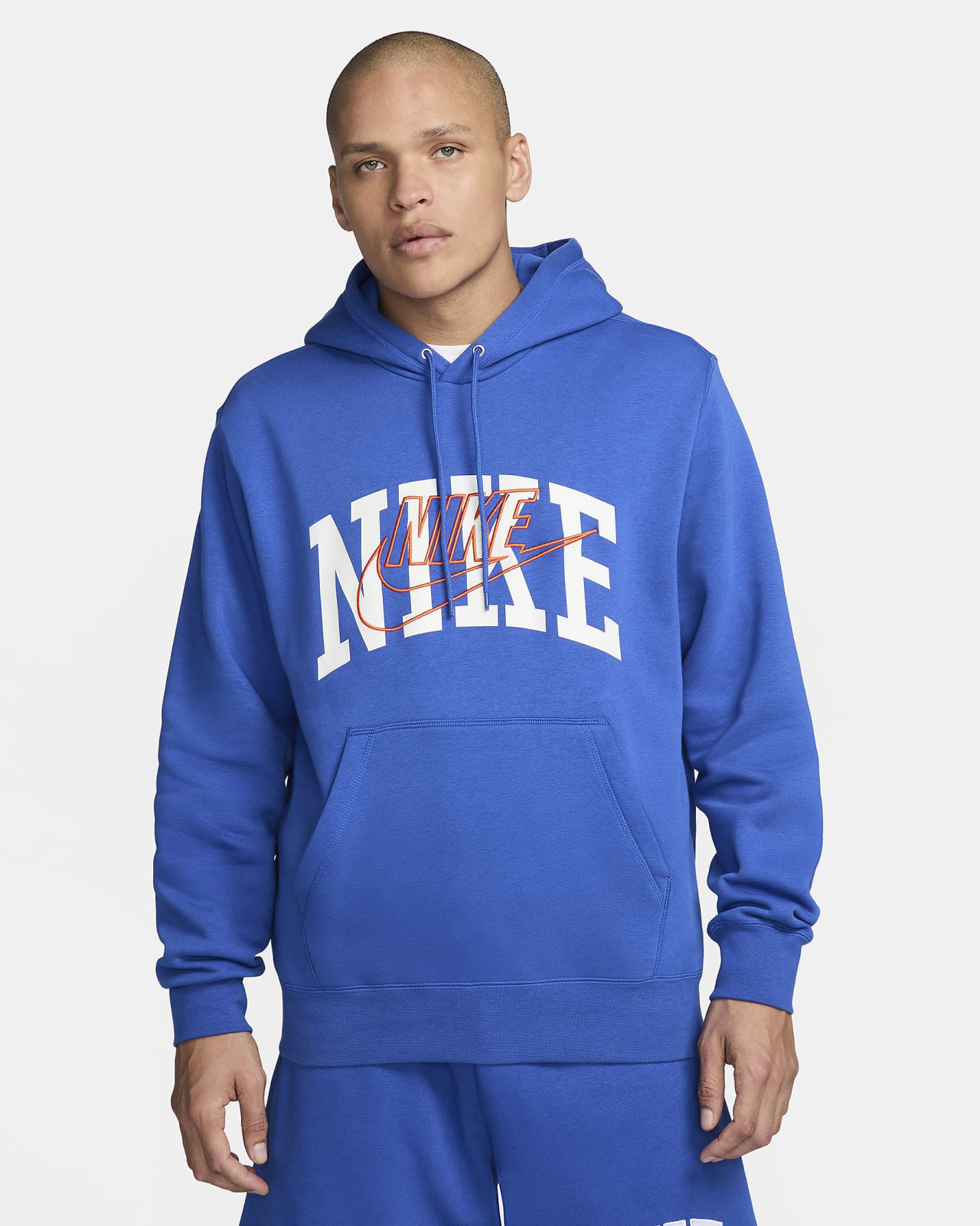 E-shop Nike Club Fleece Mens Brushed Hoodie