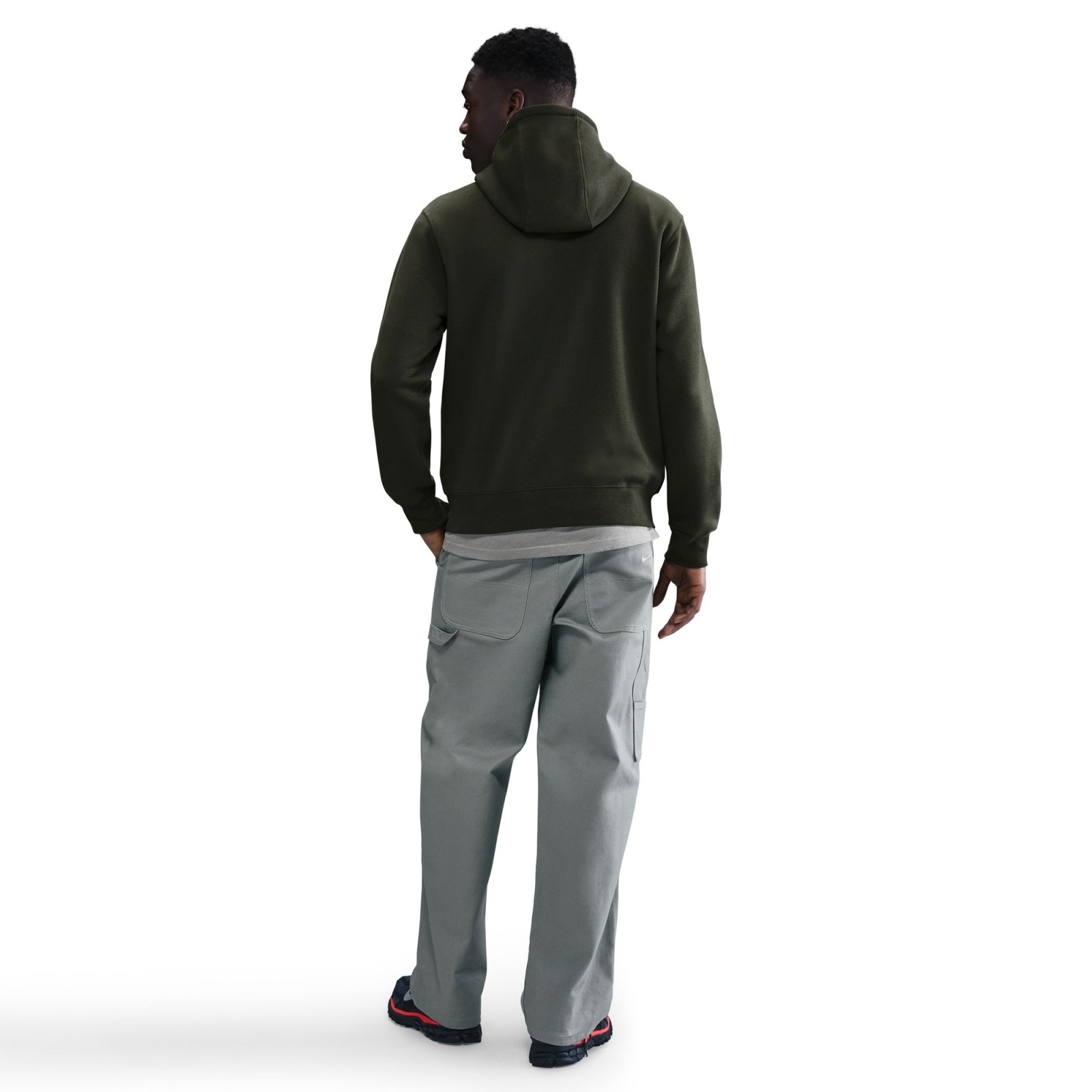 Nike Sportswear Club Mens Fleece Hoodie L.