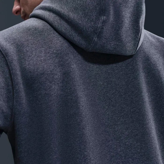 Nike Club Mens Pullover Fleece Hoodie L.