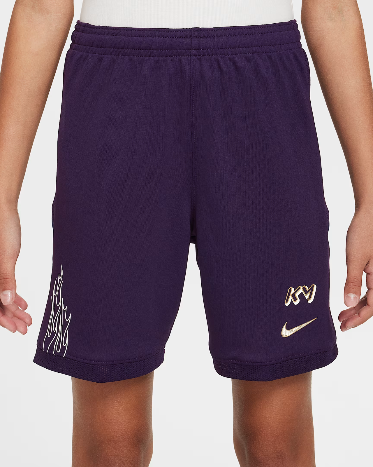 Nike Kylian Mbappe Kids Dri-Fit Shorts XL.