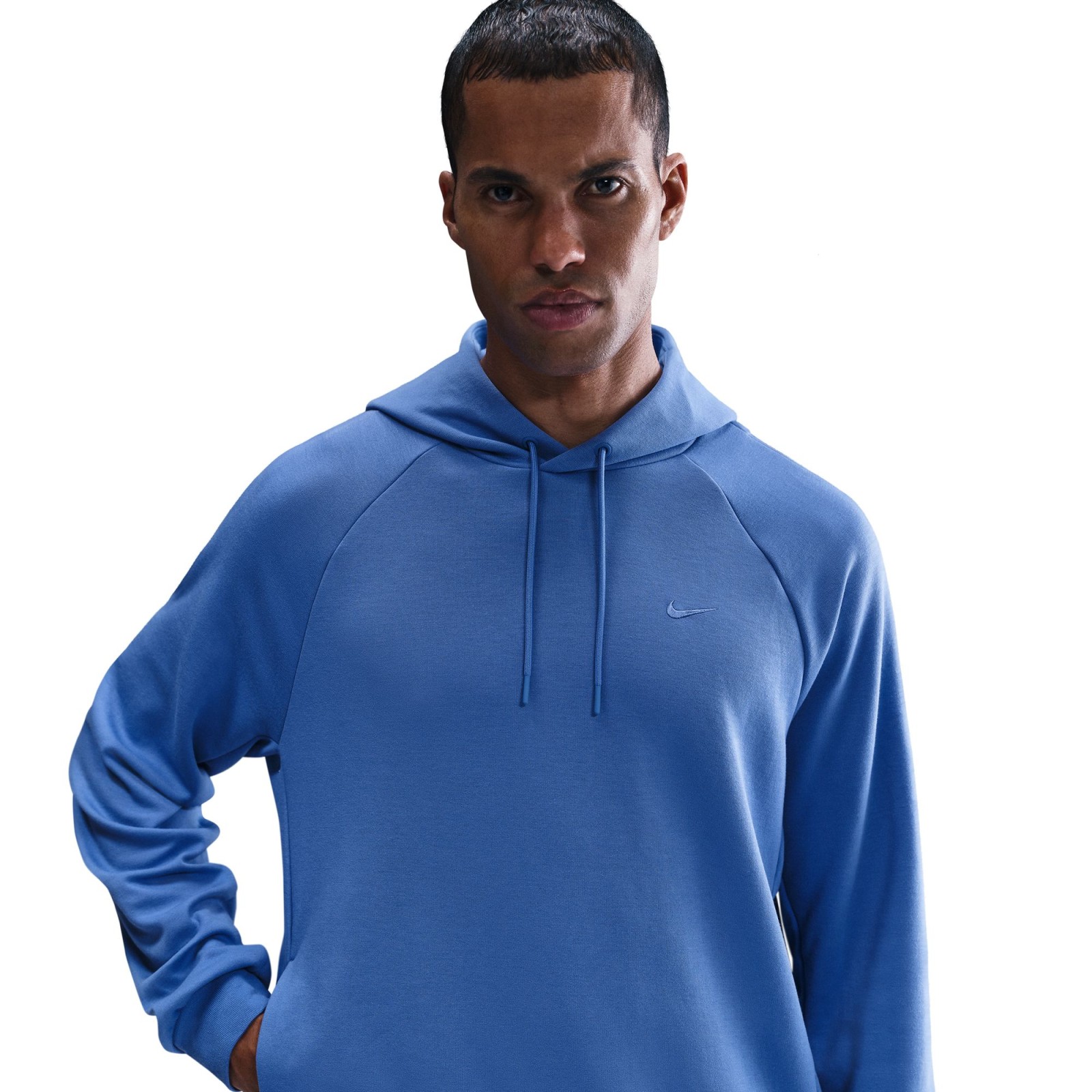 Nike Primary Fleece Mens Dri-FIT UV Pullover Performance Hoodie S.