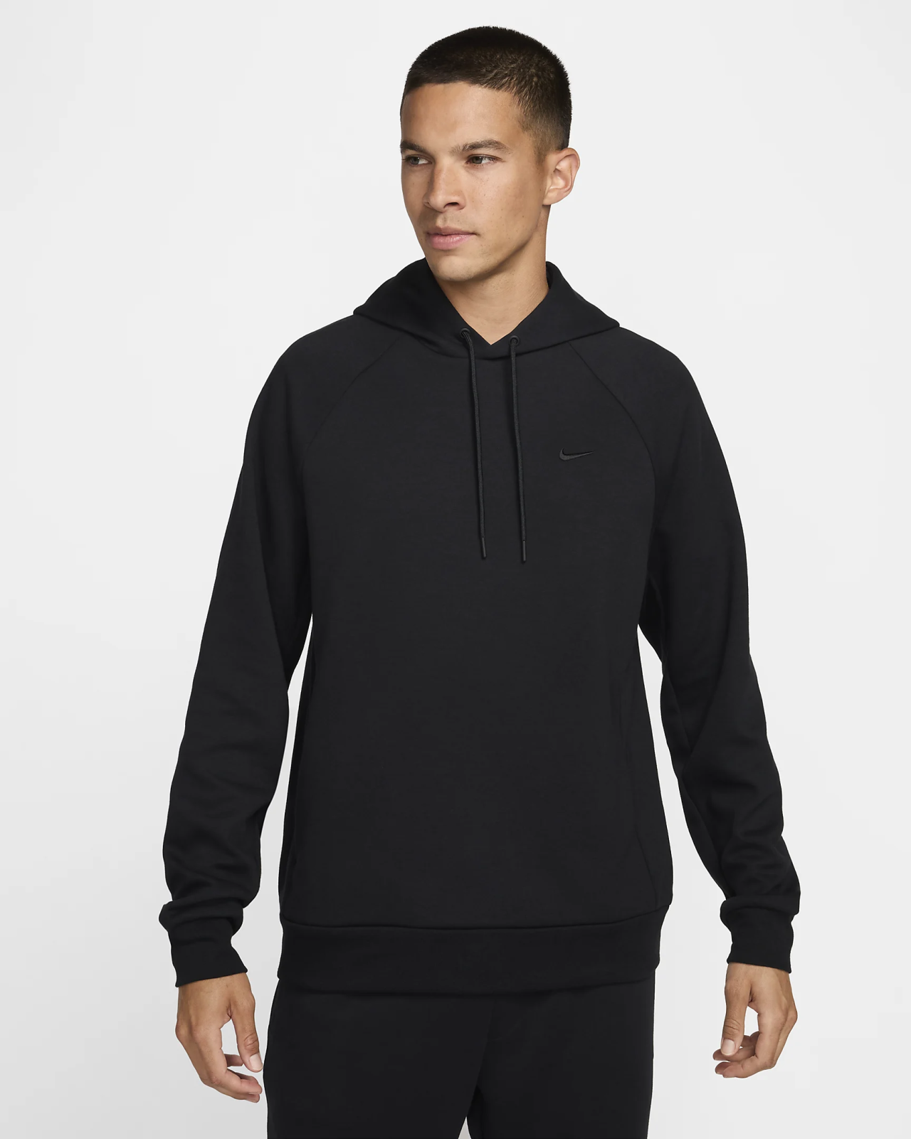 Nike Primary Fleece Mens Dri-FIT UV Pullover Performance Hoodie S.