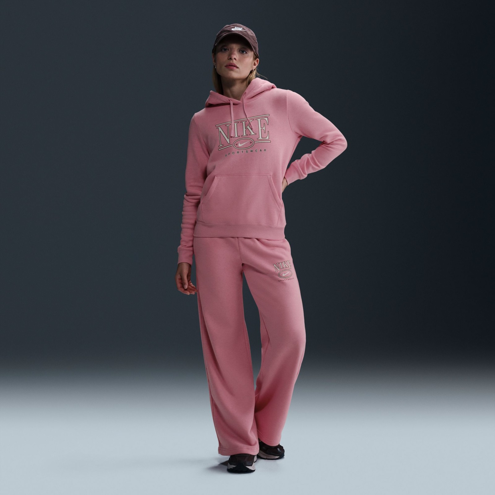 Nike W NSW Club FLC STD GX HDY L.