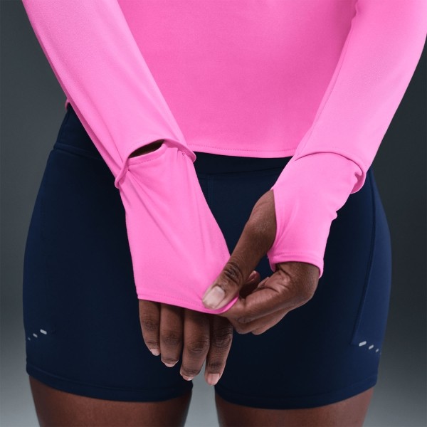 Nike Women Swift Dri-FIT UV Half-Zip Top L.