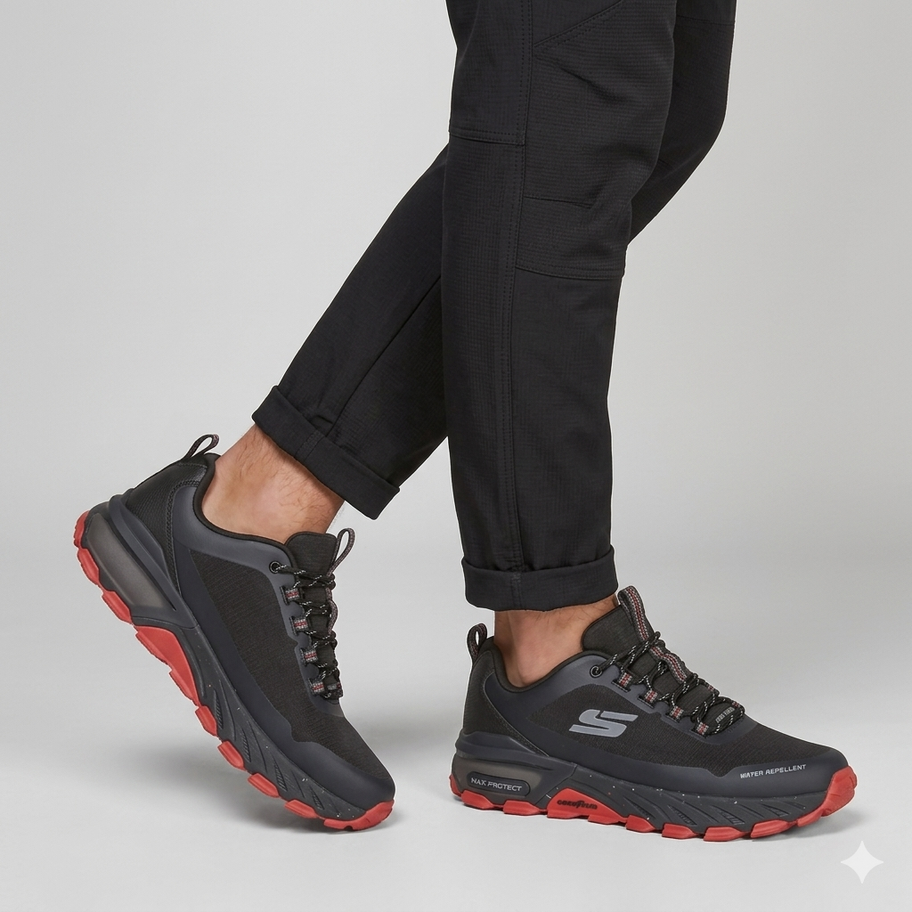 Skechers max protect-promote track 42.