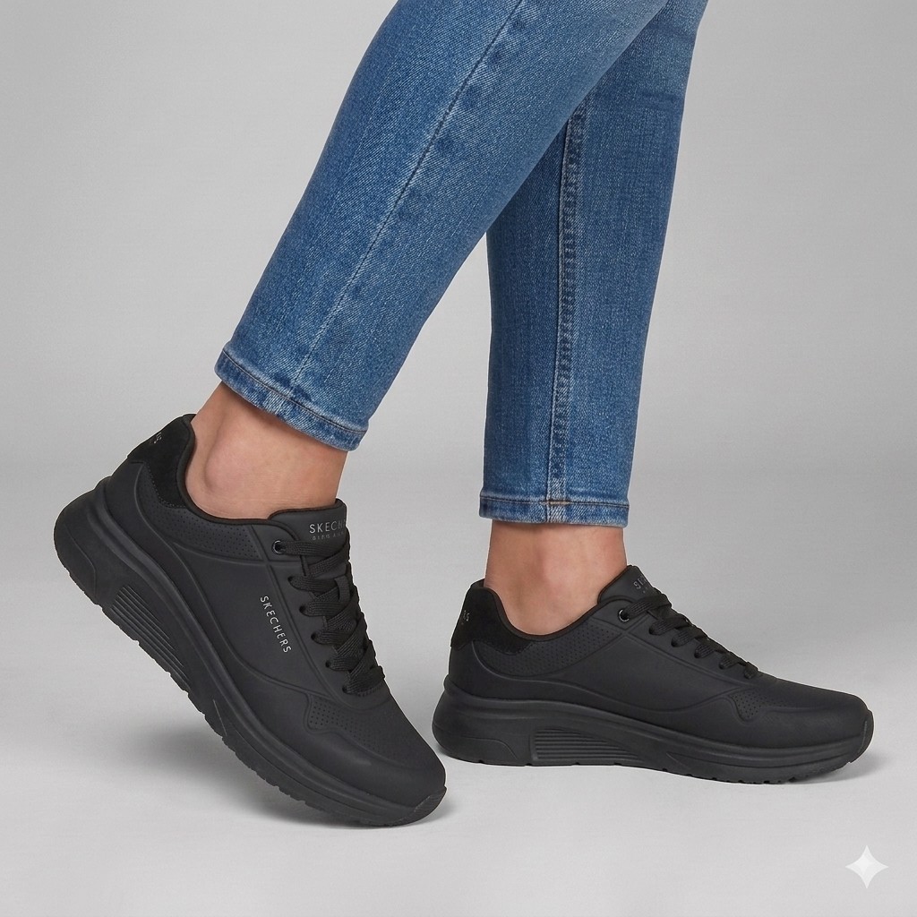 Skechers uno lite 2 42,5. Neformálny štýl a pohodlie ako na obláčiku pri každom kroku Tenisky Skechers Street UNO Lite 2 spájajú čistý športový dizajn s maximálnym komfortom. Vďaka ikonickému pamäťovému vložku sa v nich budeš cítiť ako na obláčiku, či už ťa čaká deň plný behania po meste alebo stretnutie s priateľmi. Výhody  Vnútorná stielka Skechers Memory Foam™: Mäkká polstrovaná pamäťová pena sa dokonale prispôsobí tvojej nohe a zabezpečí celodenné pohodlie. Módny zvršok z materiálu Durabuck: Odolný syntetický materiál skvele vyzerá a ľahko sa udržiava. Udržateľný detail: Štýlový lem päty z recyklovaného semišu dodáva teniskám ten správny šmrnc. Univerzálne šnurovanie: Klasický dizajn, ktorý perfektne sedí na nohe a nikdy nevyjde z módy.   Pohodlné, štýlové a neuveriteľne príjemné. Obujte si tenisky Skechers UNO Lite 2 a vyrazte von s ľahkosťou a eleganciou.Horná Durabuck je syntetický materiál, ktorý vyzerá ako semiš, ale je oveľa odolnejší. Ľahko sa čistí, takže vaše topánky zostanú dlhšie ako nové, a navyše sú ľahké a pohodlné. Jednoducho ideálne pre štýlovky, ktoré vydržia viac ako len pár sezón!Informácie Perfektný doplnok k tvojim novým topánkam. Nové topánky si zaslúžia viac než len obyčajné ponožky. Dolaď svoj štýl k dokonalosti a dopraj svojim nohám maximálne pohodlie pri každom kroku. Vyber si z našej kolekcie značkových štýlových ponožiek, ktoré skvele vyzerajú a skvele sa nosia. Pridaj si jednu alebo dvedo košíka tu.