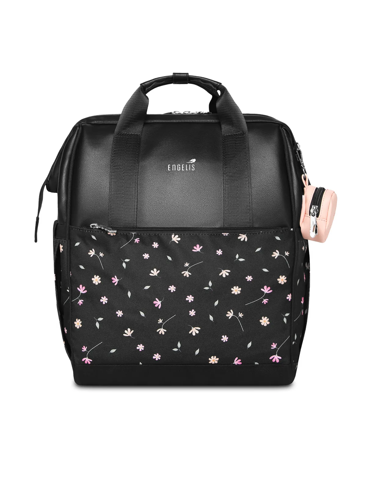 Vuch Eloa Flowers Black Backpack UNI. Vuch Eloa Flowers Black Backpack UNI
