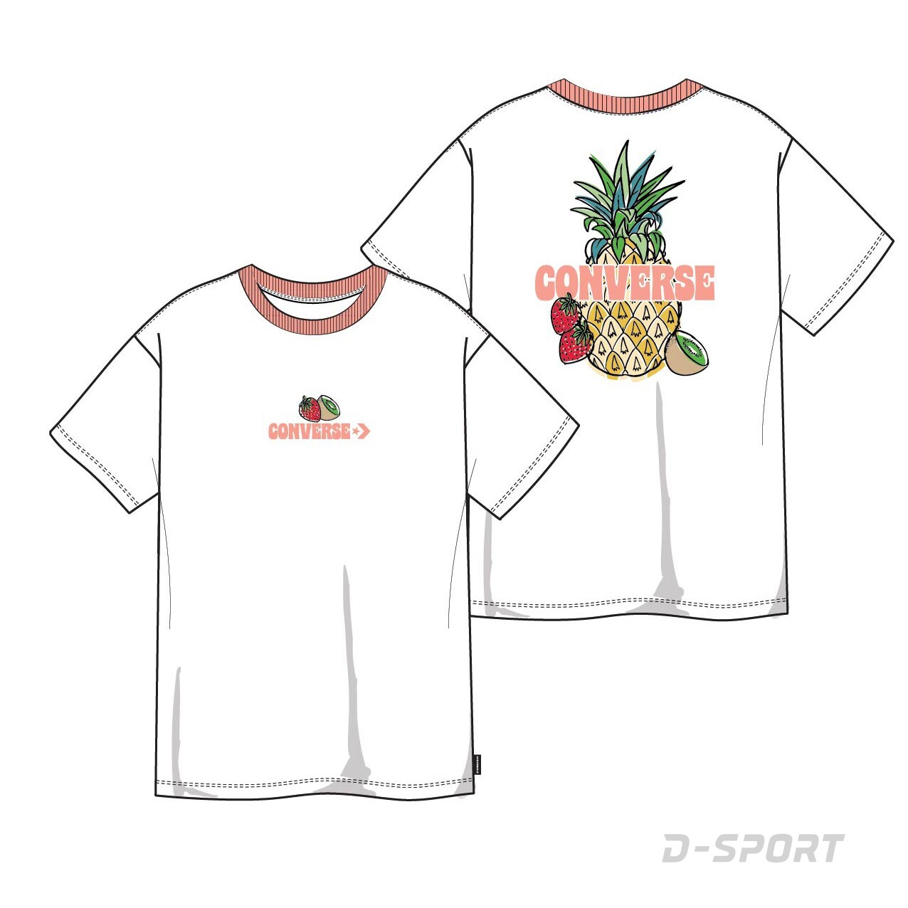 Converse FRUITY FOOD RELAXED TEE