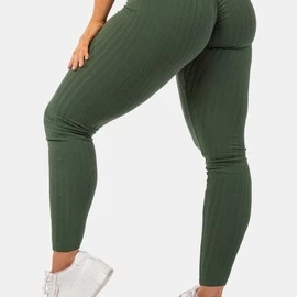 NEBBIA Ribbed HW Leggings FGLG