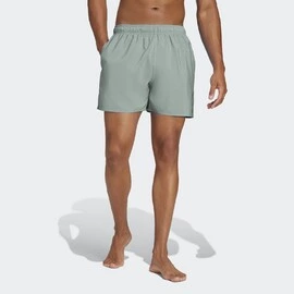 adidas Solid CLX Short-Length Swim Shorts