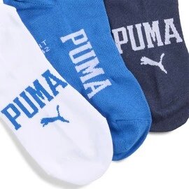 PUMA UNISEX LOGO SNEAKER 3P