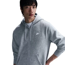 Nike Club Mens Full-Zip Fleece Hoodie