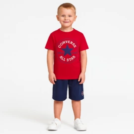 CONVERSE SS TEE & MESH SHORT SET