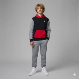 JORDAN BOYS MJ BRKLN FT PO HOODIE