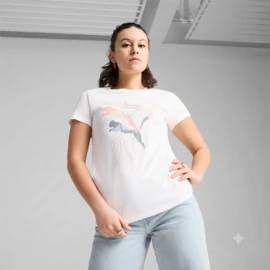 Puma GRAPHICS Branded Leaf Tee